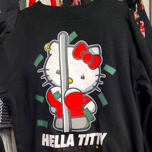 Hella Titty Sweatshirt Size Large